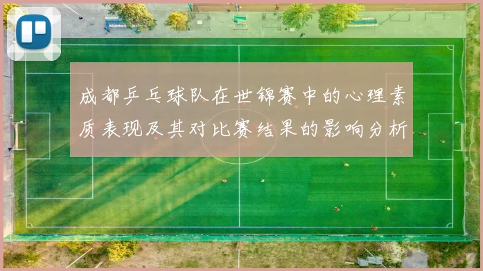 成都乒乓球队在世锦赛中的心理素质表现及其对比赛结果的影响分析