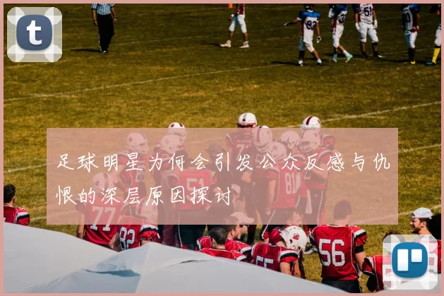 足球明星为何会引发公众反感与仇恨的深层原因探讨
