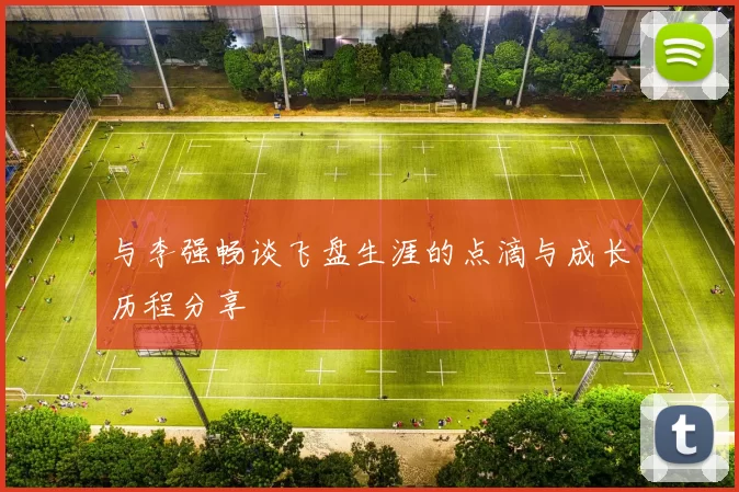 与李强畅谈飞盘生涯的点滴与成长历程分享