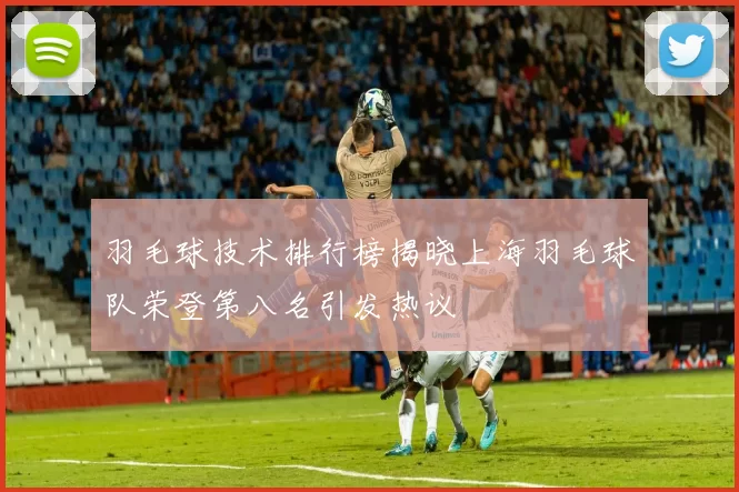 羽毛球技术排行榜揭晓上海羽毛球队荣登第八名引发热议