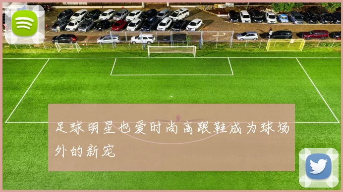 足球明星也爱时尚高跟鞋成为球场外的新宠